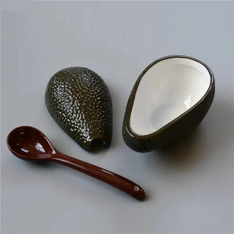 Decorative Dining Bowl for Serving Avocado – Ceramic Dish