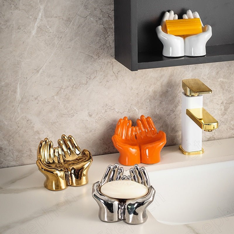 Chic Ceramic Soap Holder – Functional and Aesthetic Design