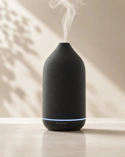 Ceramic Essential Oil Mist Maker | 200ml with 7-Color Light