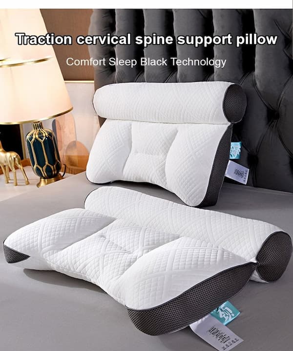 ComfortAlign Cooling Neck Support Pillow – Relief for Neck Pain