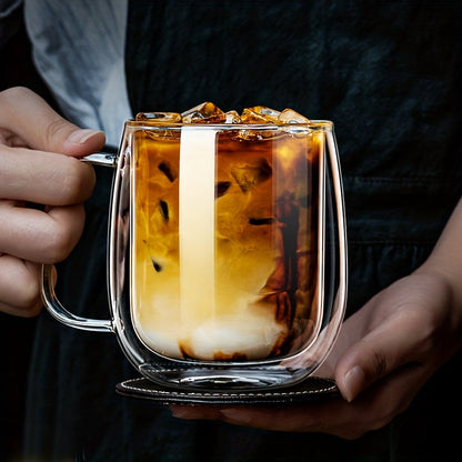 Double-walled Borosilicate Glass Mug – Heat Resistant and Stylish