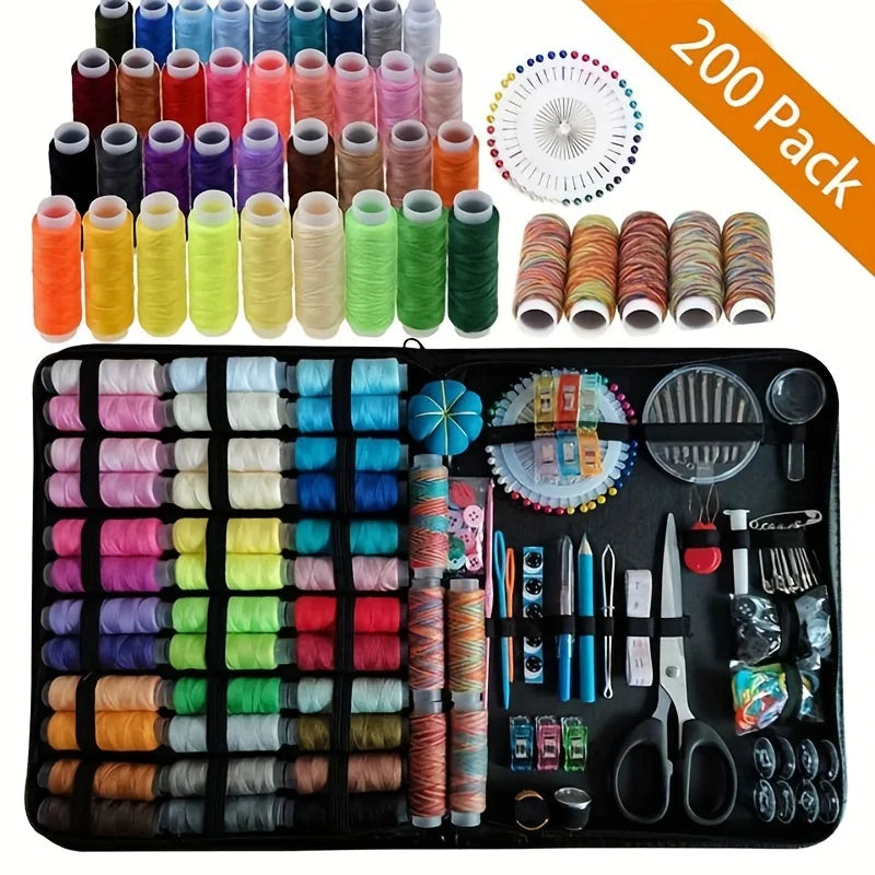 Multifunctional Sewing Kit for Home and Travel | Comprehensive DIY Accessories