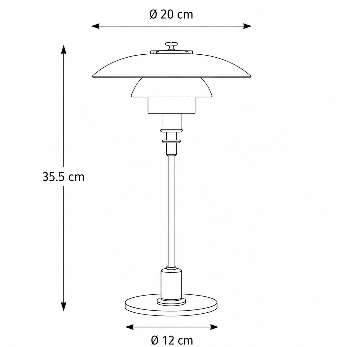 Minimalist Nordic Bedside Lamp – Scandinavian Style Table Light