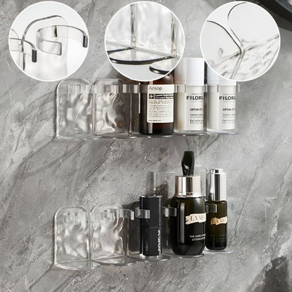 No-Drill Shower Shelf with Adjustable Dividers – AquaSafe Organizer