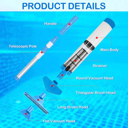 Cordless Pool Vacuum Cleaner for UK Swimming Pools