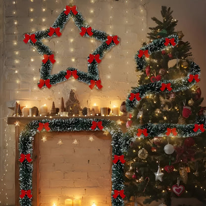 Warm White LED String Lights Set of 2 | Battery Operated & Flexible | Indoor and Outdoor Use