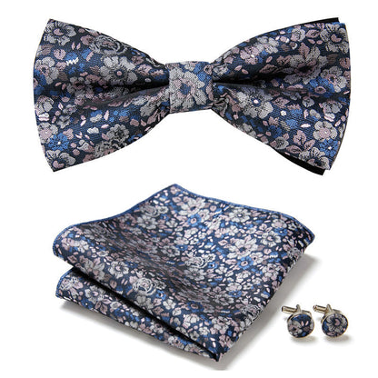 Three-Piece Set Featuring Stylish Bowties