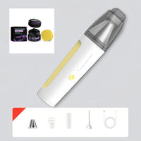 White + Car Plastic Shine Enhancer
