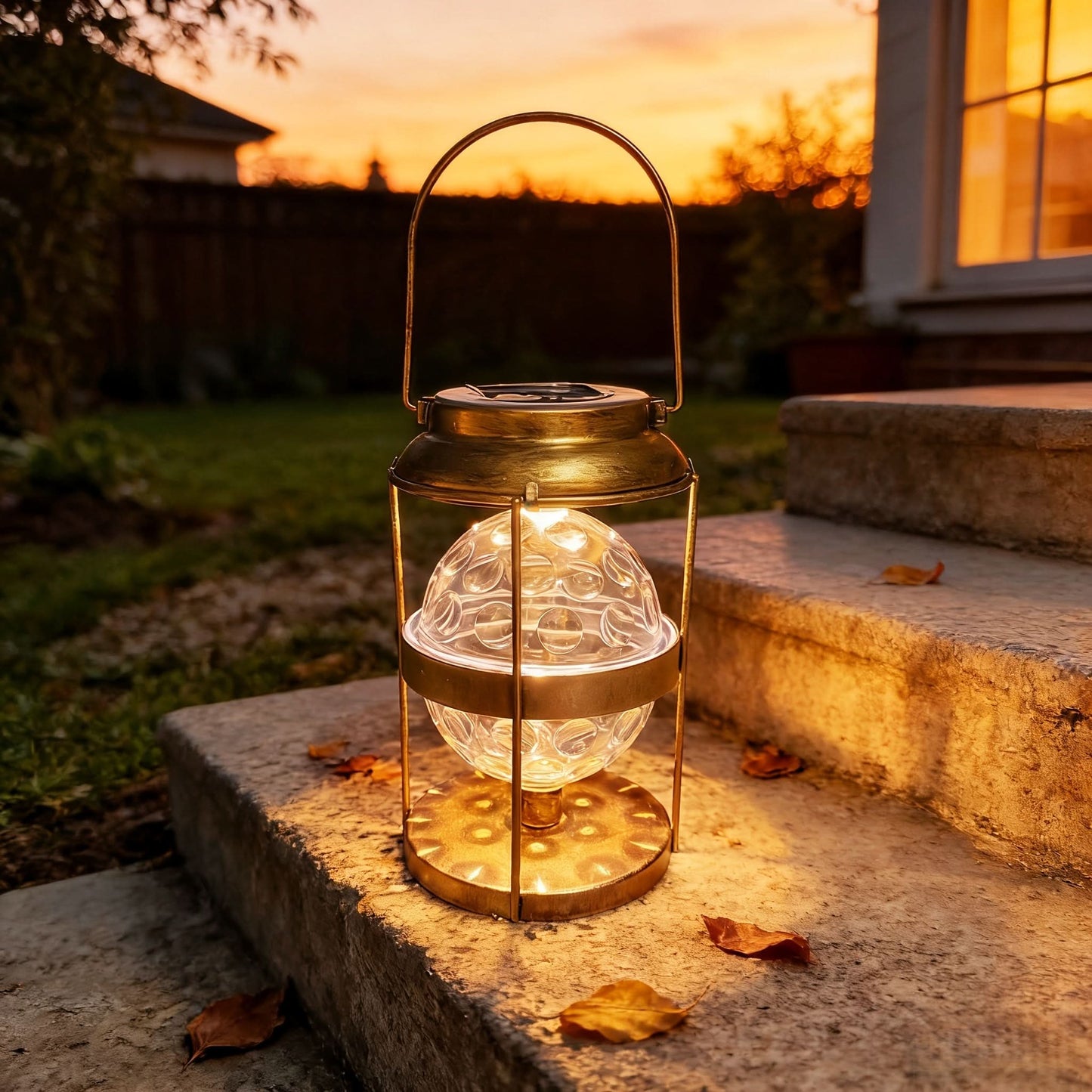 Solar Pendant Lantern for Hanging Use