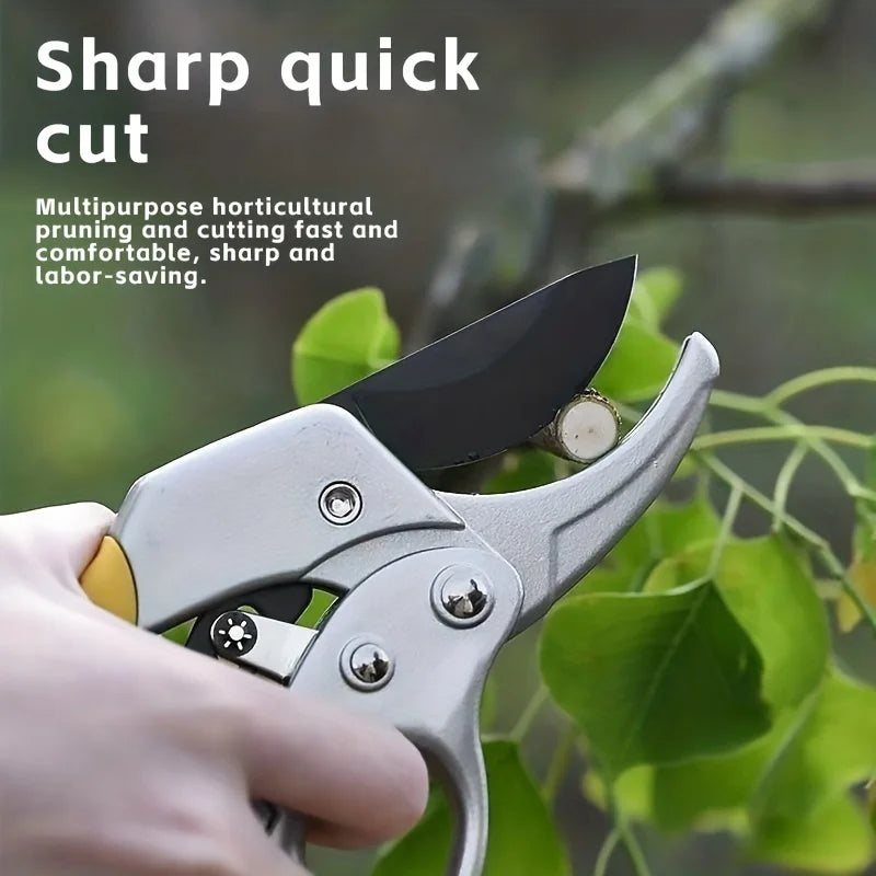 Pulley Garden Pruner with SK5 Steel | Energy Efficient for 18 mm | Professional Tree Shears