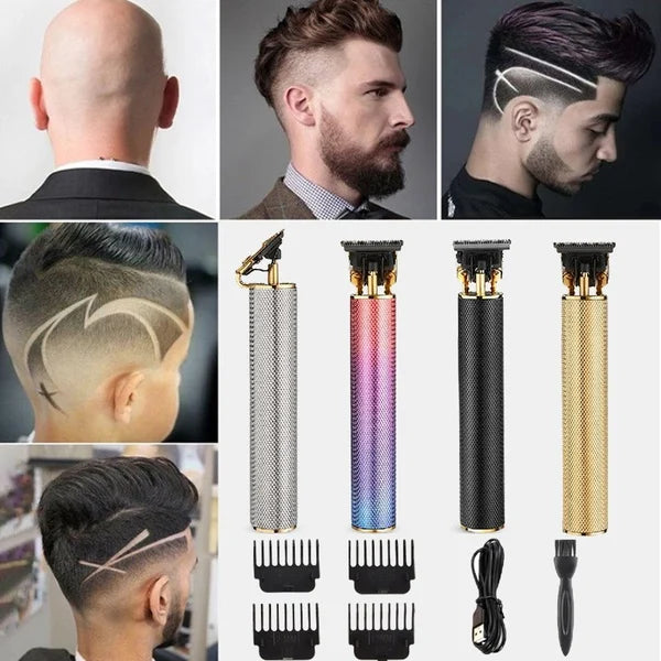 Wireless Hair Clipper with Zero Gap Trimming