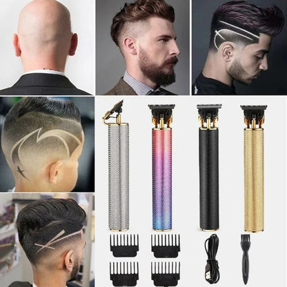 Wireless Hair Clipper with Zero Gap Trimming