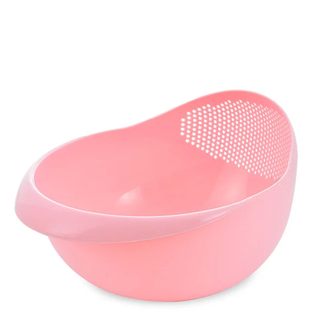 20 cm Plastic Kitchen Strainer and Washing Bowl