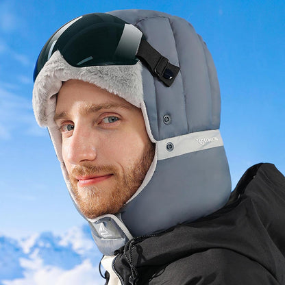 Full Face Balaclava Ski Cap with Glasses Mask - Thermal Insulation