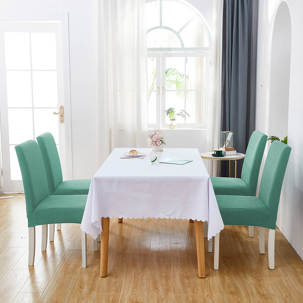 Stretchable Chair Covers | Easy Care | Protection & Style for Any Occasion | Washable