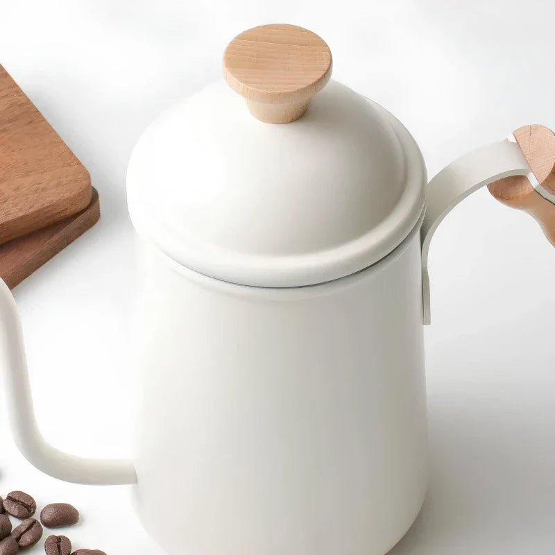 Gooseneck Kettle for Precision Pouring – Retro Style