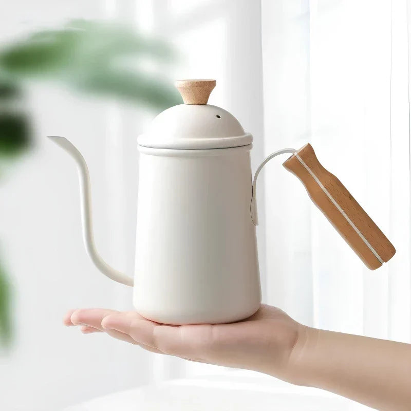 Gooseneck Kettle for Precision Pouring – Retro Style