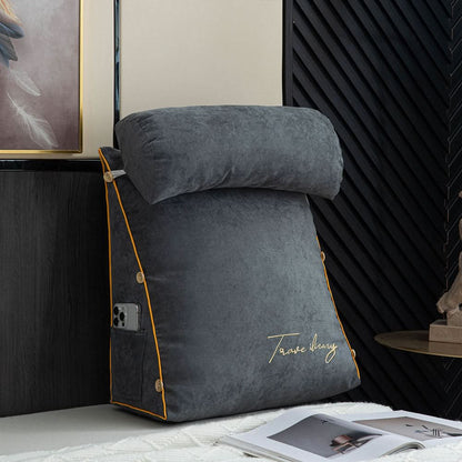 Deluxe Backrest Pillow for Comfortable Reading Support