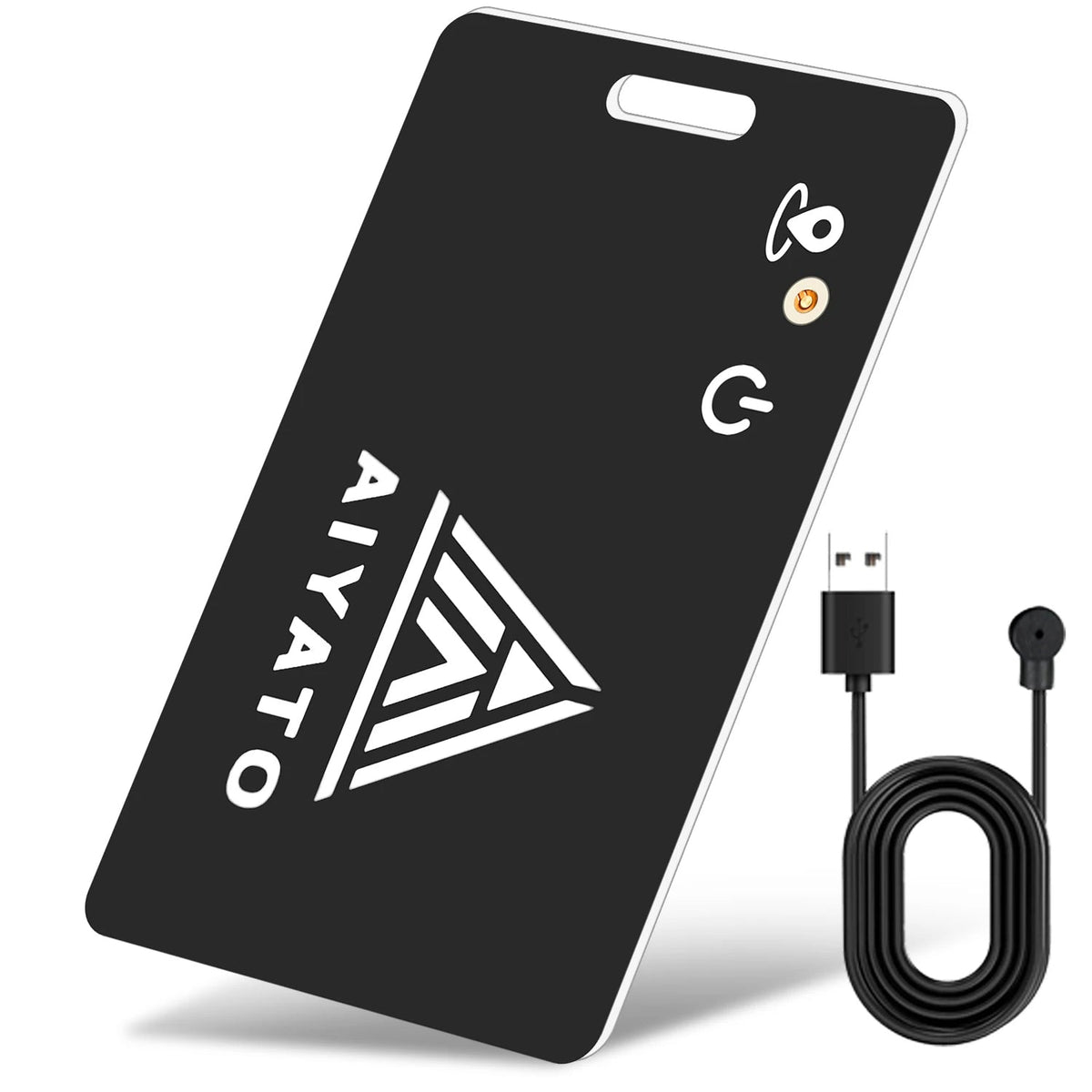 Smart Tag GPS Tracker with Wireless Charging - Slim Wallet Size