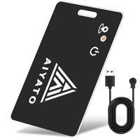 1Pc Rechargable Wallet GPS Tracker with Charging Cable
