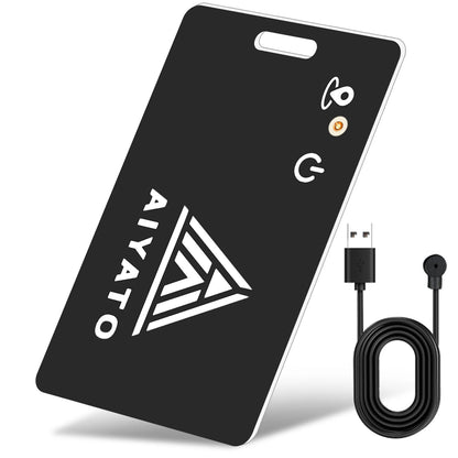 Smart Tag GPS Tracker with Wireless Charging - Slim Wallet Size