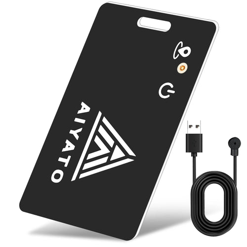 Smart Tag GPS Tracker with Wireless Charging - Slim Wallet Size