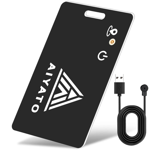 Smart Tag GPS Tracker with Wireless Charging - Slim Wallet Size