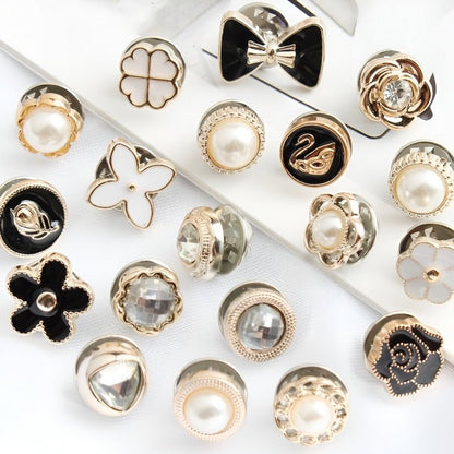 5+5 FREE | Charm Pins - Effortlessly Enhance Your Outfits!