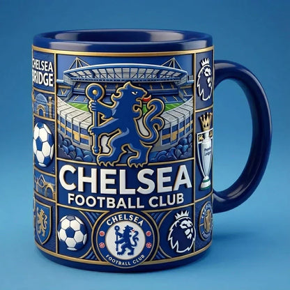 Ceramic Soccer Mug with 3D Stadium Design - 350ml