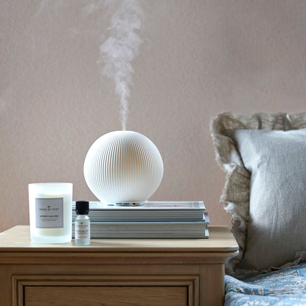 Ceramic Aroma Mist Diffuser | Ultrasonic Humidifier with Remote Control