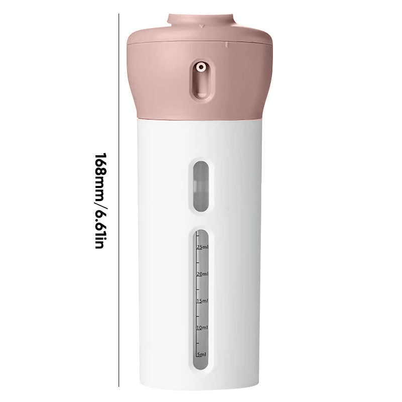 Portable Skin Care Dispenser Bottle - 4-in-1 Multi-Function