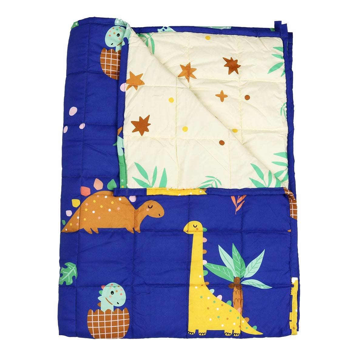 Reversible Kids Weighted Blanket with Fun Animal Designs