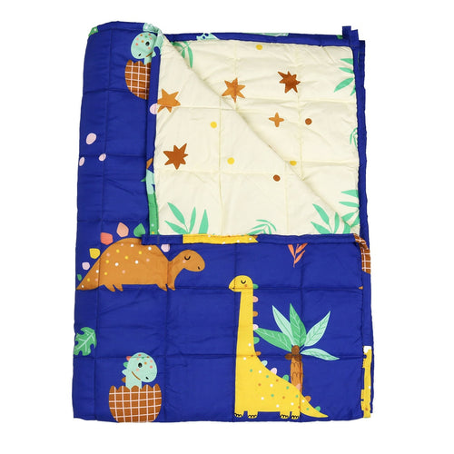 Reversible Kids Weighted Blanket with Fun Animal Designs