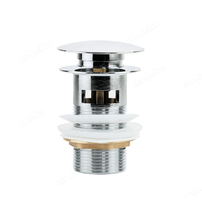Brass Pop-Up Drain Stopper - Leak-Proof and Easy Installation
