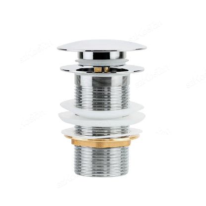 Brass Pop-Up Drain Stopper - Leak-Proof and Easy Installation