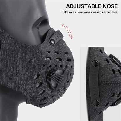 Lightweight Anti-Pollution Face Mask - Reusable Protective Design
