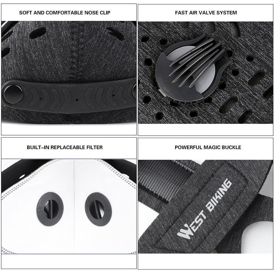 Lightweight Anti-Pollution Face Mask - Reusable Protective Design