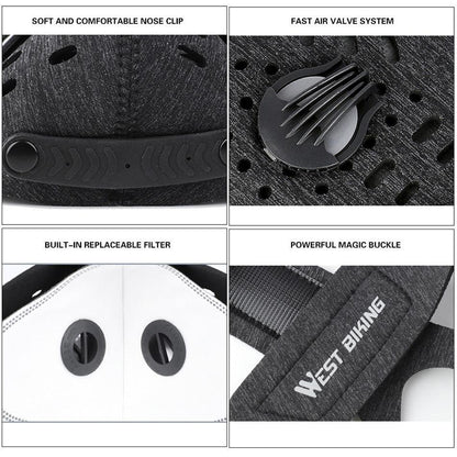 Lightweight Anti-Pollution Face Mask - Reusable Protective Design