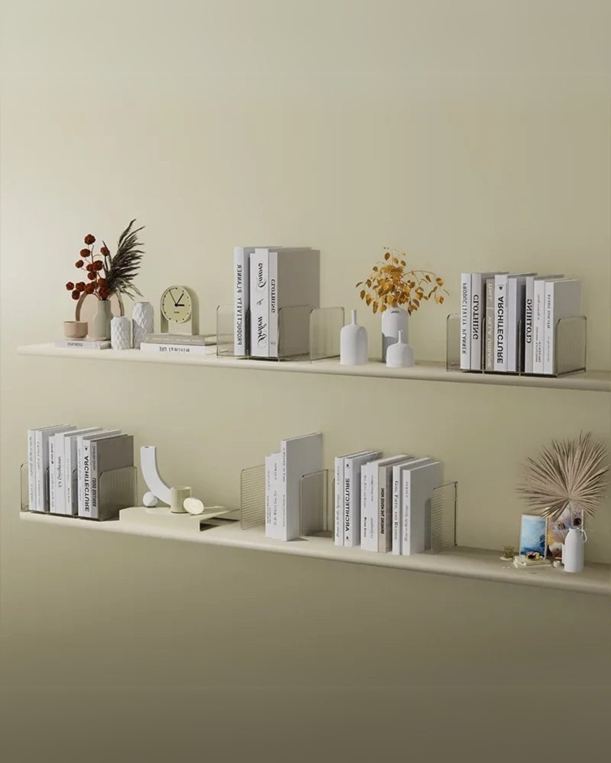 Modular Acrylic Shelving Unit - Stylish Storage Solution