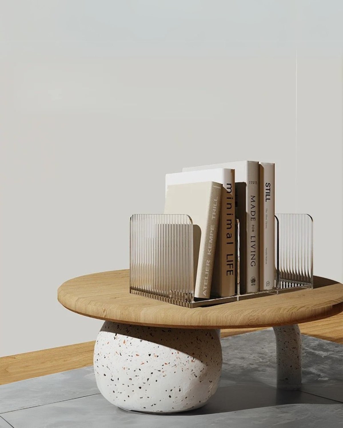 Modular Acrylic Shelving Unit - Stylish Storage Solution