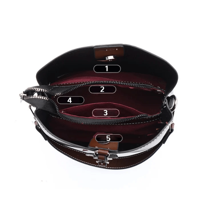 Elegant Leather Shoulder Bag – Stylish Design