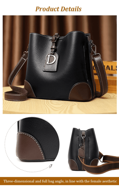 Elegant Leather Shoulder Bag – Stylish Design