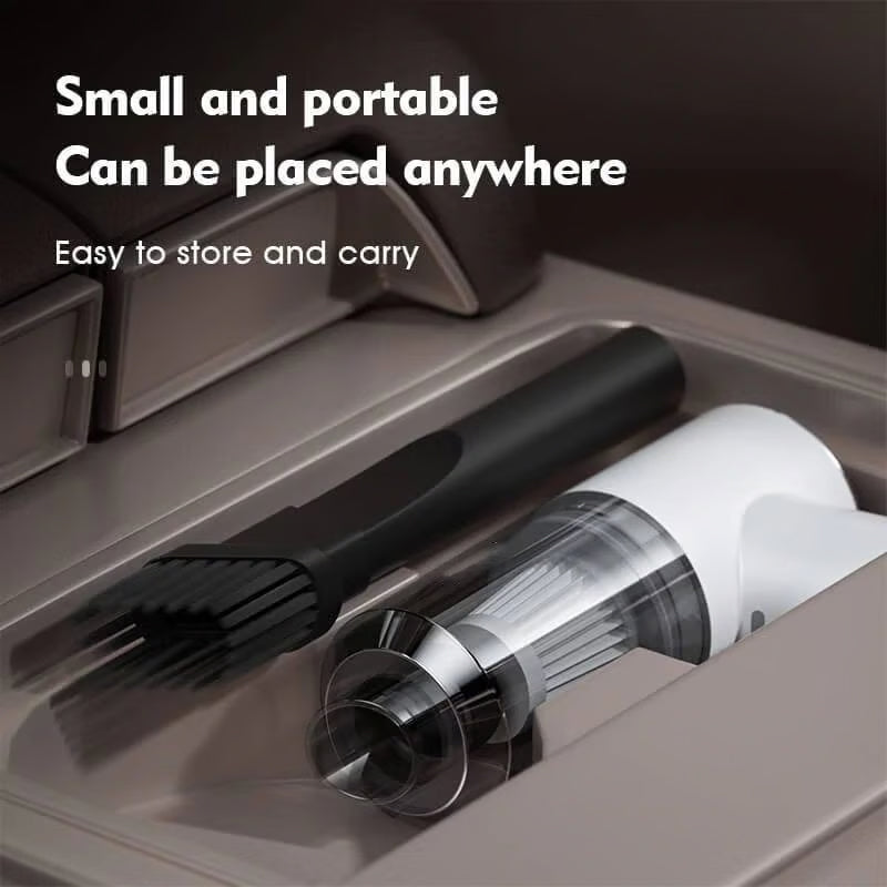 Compact Car Vacuum for Efficient Cleaning
