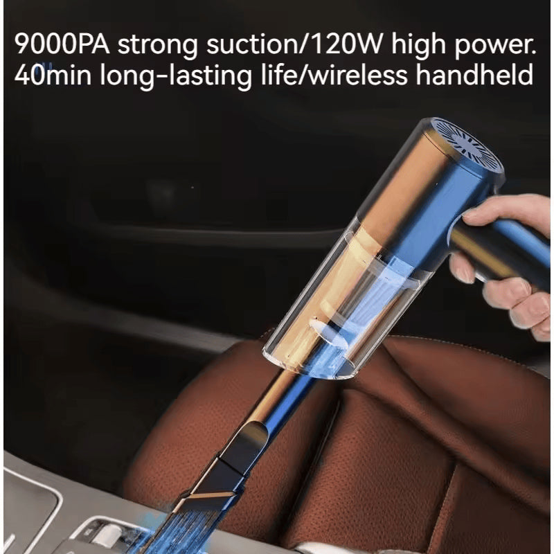 Compact Car Vacuum for Efficient Cleaning