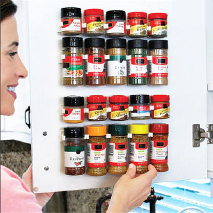 Get 1 Free | Spice Organizer Clips for Easy Access and Neat Storage