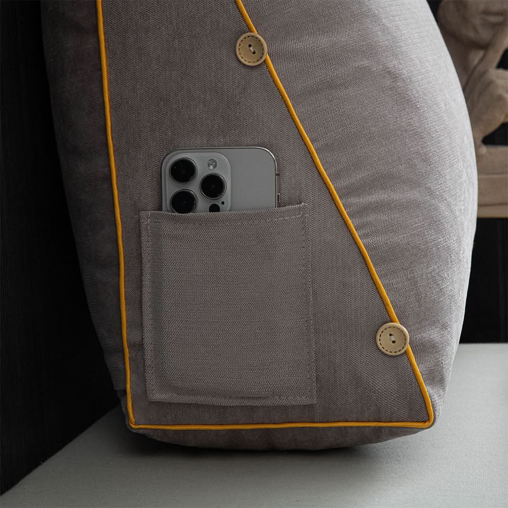 Deluxe Backrest Pillow for Comfortable Reading Support