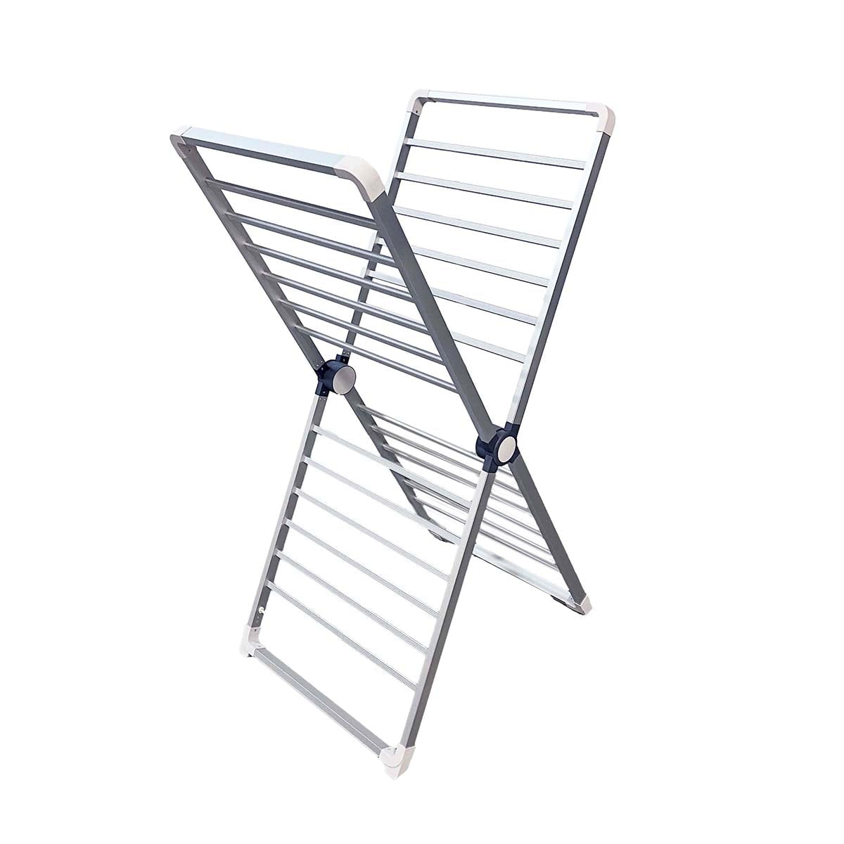 Compact Laundry Drying Rack with Portable Aluminum Frame