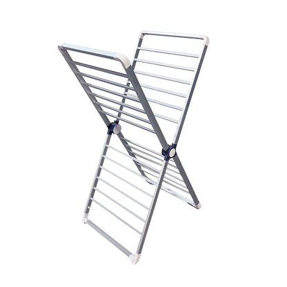 Compact Laundry Drying Rack with Portable Aluminum Frame