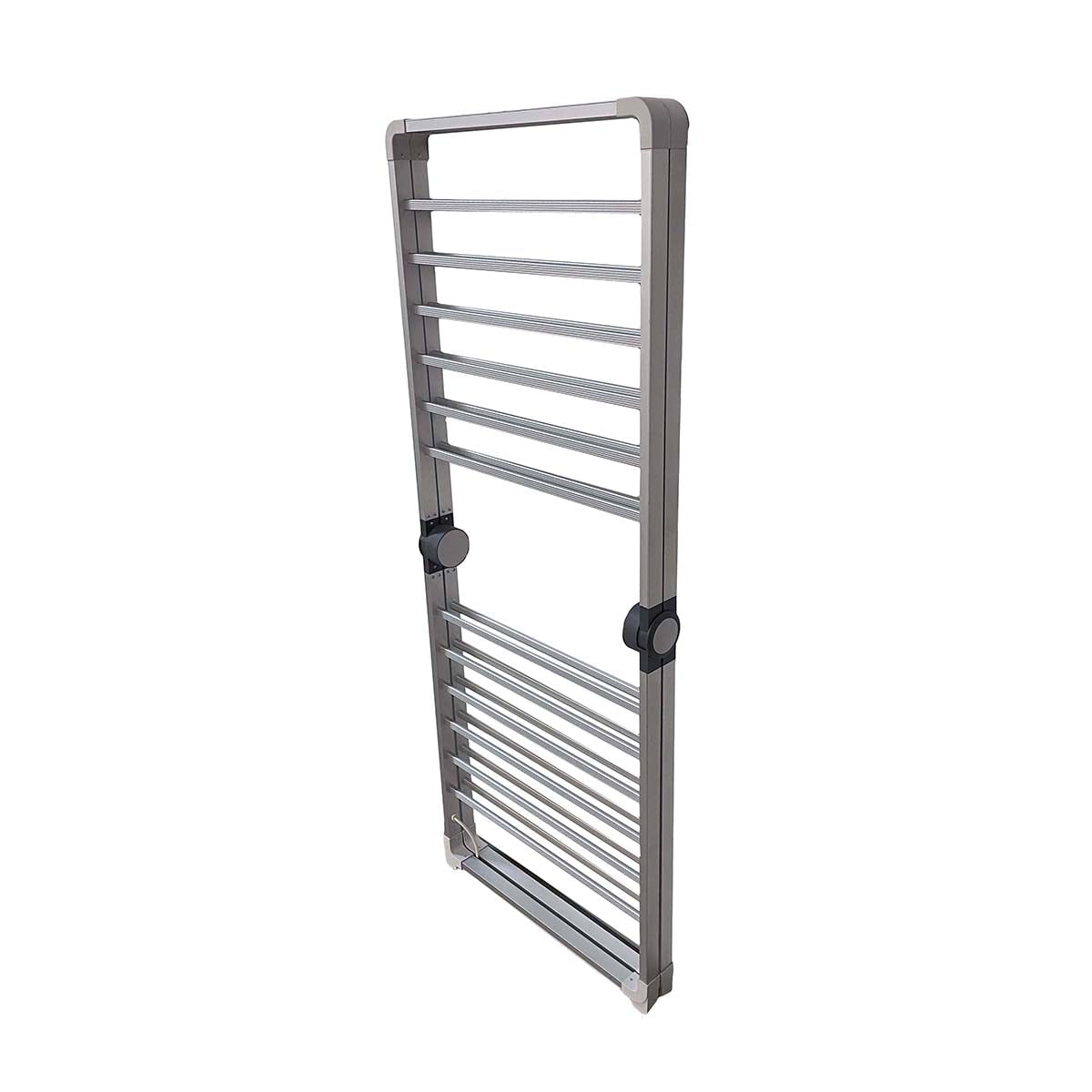 Compact Laundry Drying Rack with Portable Aluminum Frame