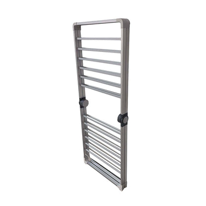 Compact Laundry Drying Rack with Portable Aluminum Frame